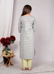 Cotton Kurta Pant Set For Women, Indian Salwar Suit , Stitched Suit Set for Women, Dailywear suit
