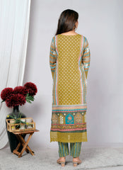 Indian Ethnic Salwar Suit Set, Cotton Kurta Pant Dupatta Set, Straight Line Traditional Pakistani Style Suit
