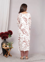 Indian Ethnic Salwar Suit Set, Cotton Kurta Pant Dupatta Set, Straight Line Traditional Pakistani Style Suit