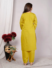 Kurta Dupatta Pant Set For Women, Indian Salwar Suit , Stitched Suit Set for Women, Partywear suit