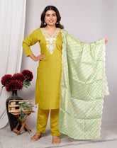 Kurta Dupatta Pant Set For Women, Indian Salwar Suit , Stitched Suit Set for Women, Partywear suit