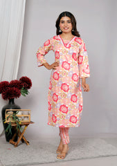 Kurta Dupatta Pant Set For Women, Indian Salwar Suit , Stitched Suit Set for Women, Partywear suit