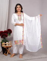 Kurta Dupatta Pant Set For Women , Partywear Suit From India at affordable Price