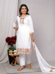Kurta Dupatta Pant Set For Women , Partywear Suit From India at affordable Price