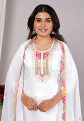 Kurta Dupatta Pant Set For Women , Partywear Suit From India at affordable Price