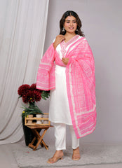 Kurta Dupatta Pant Set For Women, Indian Salwar Suit , Stitched Suit Set for Women, Partywear suit