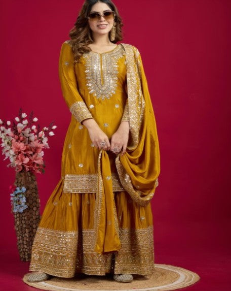 Partywear Sharara Set