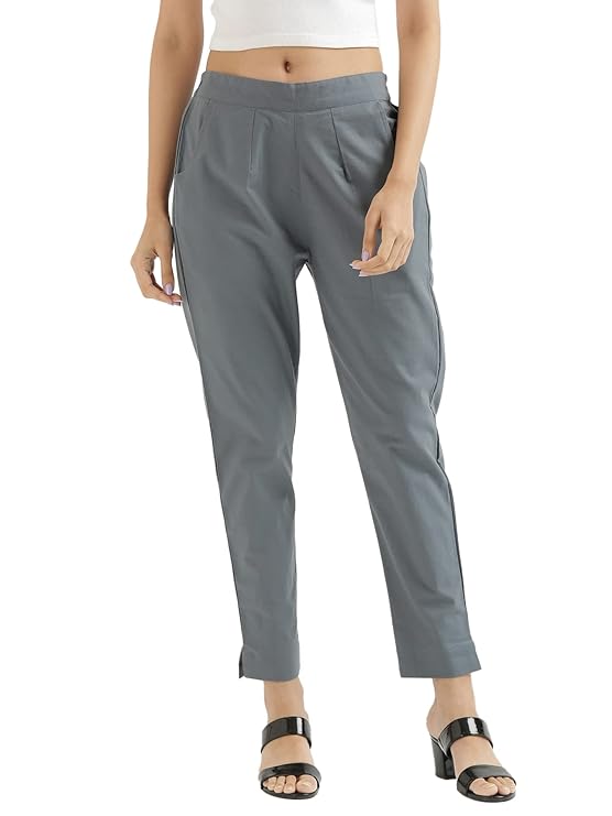 Cotton Bottom Pant Trouser For Women