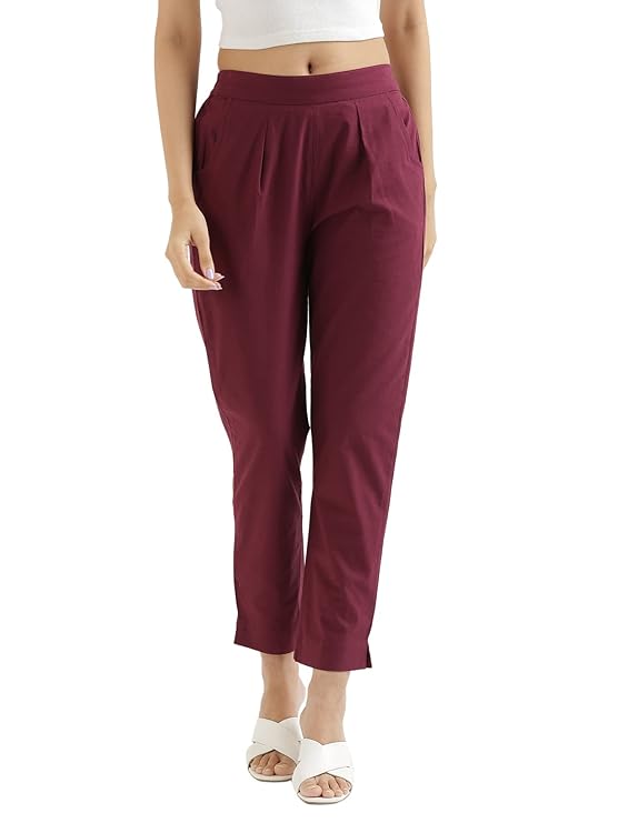 Cotton Bottom Pant Trouser For Women