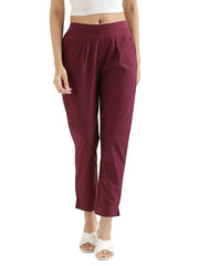 Cotton Bottom Pant Trouser For Women