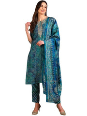 Kurta Dupatta Pant Set For Women