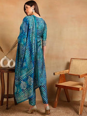 Kurta Dupatta Pant Set For Women