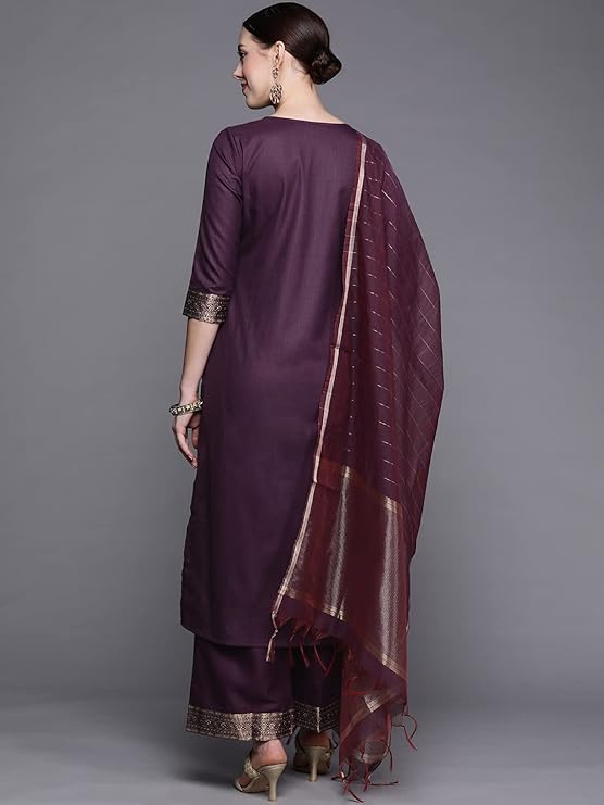 Kurta Dupatta Pant Set for Women