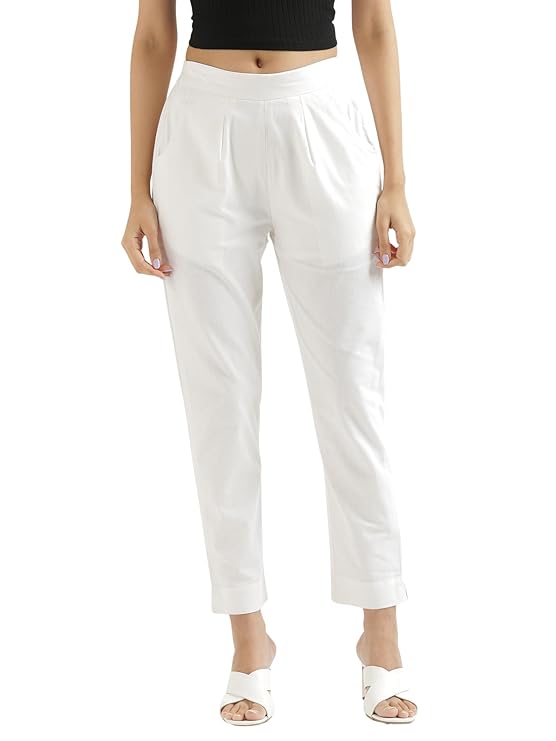 Cotton Bottom Pant Trouser For Women