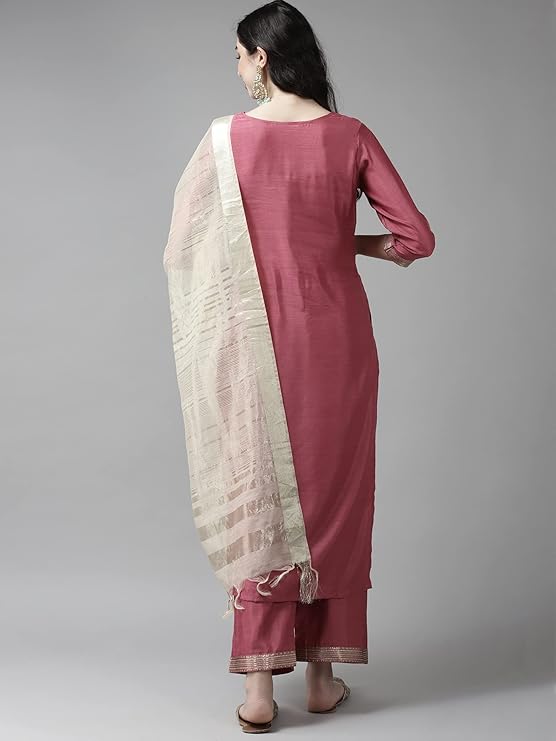 Kurta Dupatta Pant Set for Women