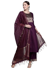 Kurta Dupatta Pant Set for Women