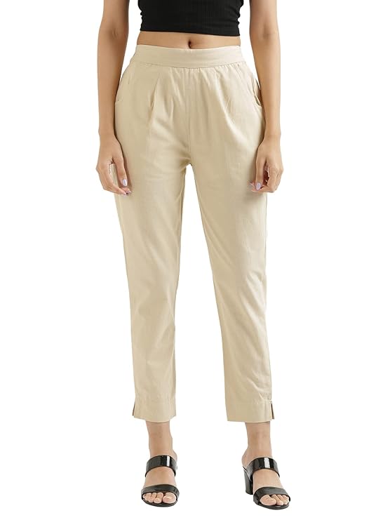 Cotton Bottom Pant Trouser For Women