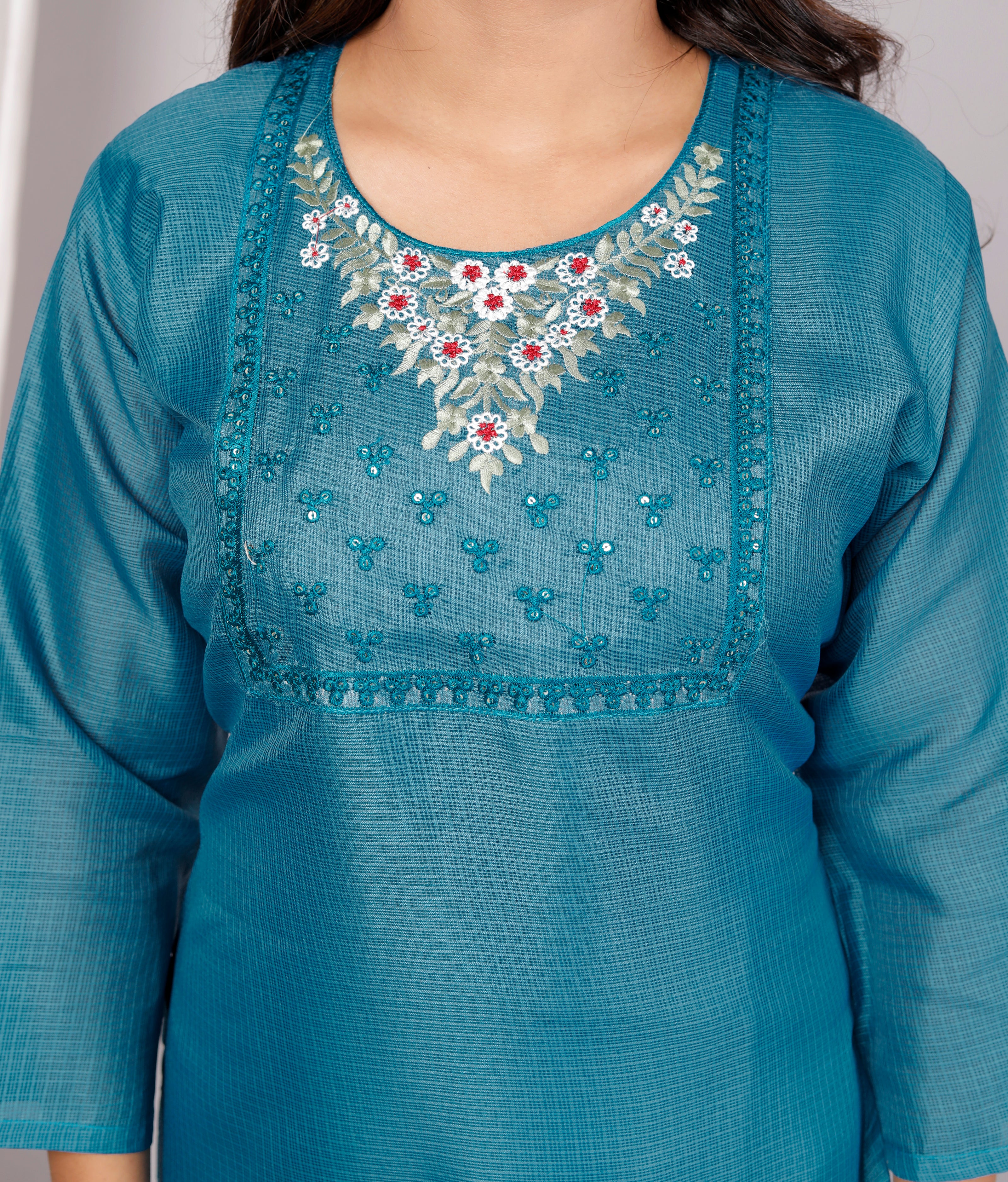 Women Kurti , Kotadoriya Fabric Single Piece Kurti
