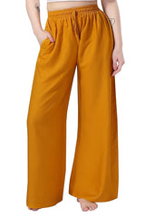 Rayon Fabric Plazzo Pant For Women