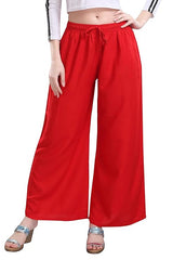 Rayon Fabric Plazzo Pant For Women