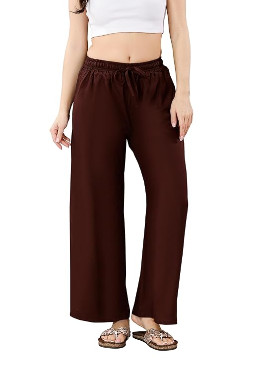 Rayon Fabric Plazzo Pant For Women