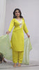 Kurta Dupatta Pant Set For Women, Indian Salwar Suit , Stitched Suit Set for Women, Partywear suit