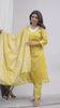 Indian Ethnic Salwar Suit Set, Cotton Kurta with Pant and Dupatta, Three Piece Traditional Set Cotton Suit Set