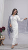 Kurta Dupatta Pant Set For Women, Indian Salwar Suit , Stitched Suit Set for Women, Partywear suit